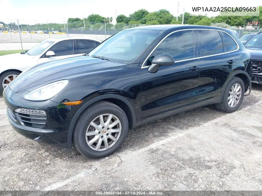 WP1AA2A25CLA09663 2012 Porsche Cayenne