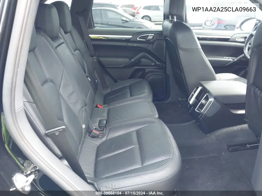 WP1AA2A25CLA09663 2012 Porsche Cayenne