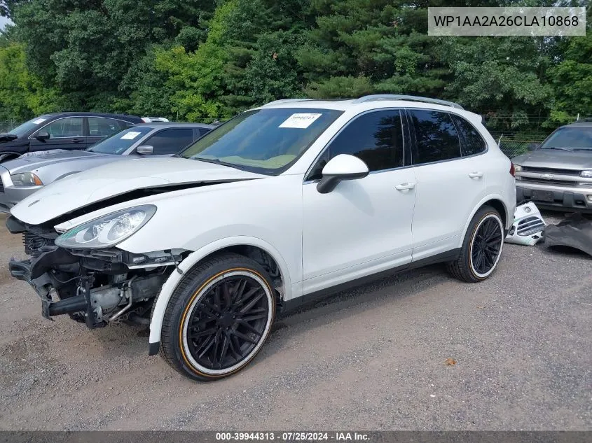 WP1AA2A26CLA10868 2012 Porsche Cayenne