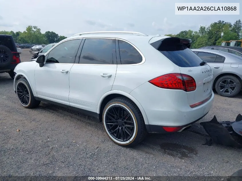 WP1AA2A26CLA10868 2012 Porsche Cayenne