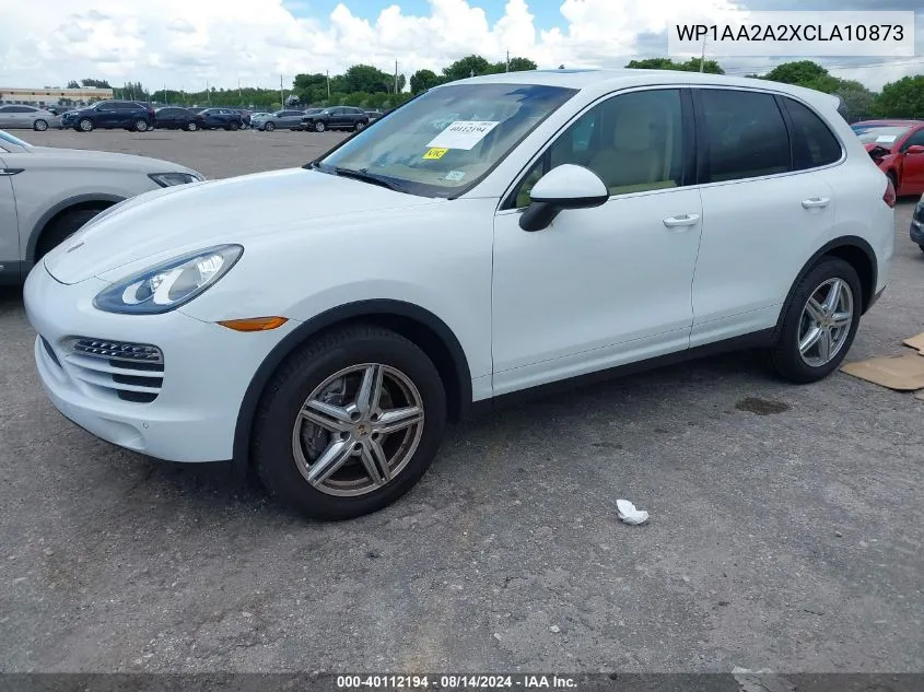 WP1AA2A2XCLA10873 2012 Porsche Cayenne