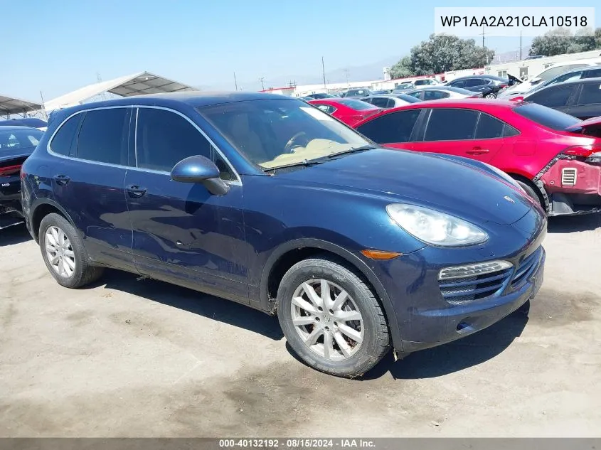 WP1AA2A21CLA10518 2012 Porsche Cayenne