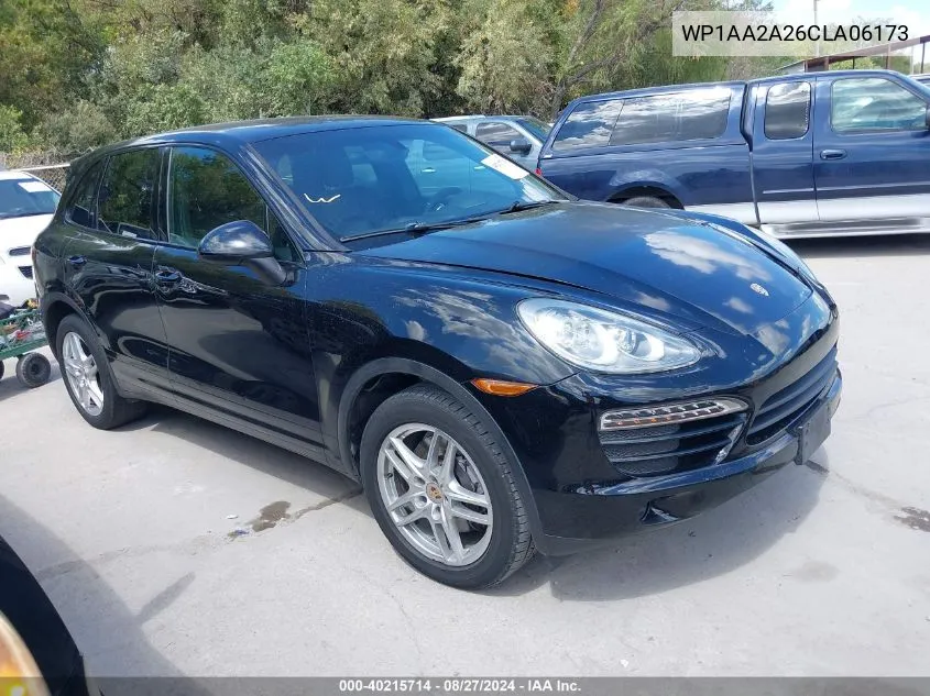 WP1AA2A26CLA06173 2012 Porsche Cayenne