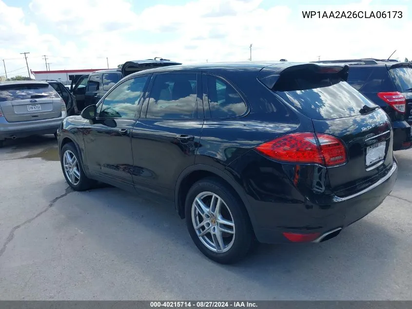 WP1AA2A26CLA06173 2012 Porsche Cayenne