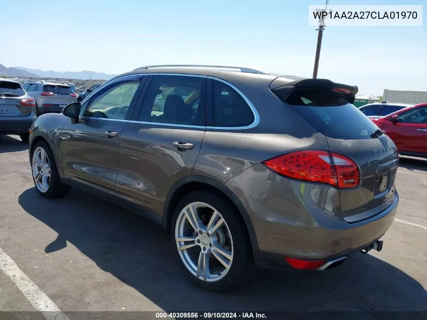 WP1AA2A27CLA01970 2012 Porsche Cayenne