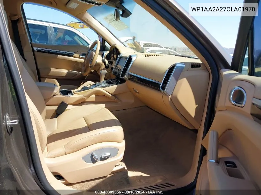 WP1AA2A27CLA01970 2012 Porsche Cayenne