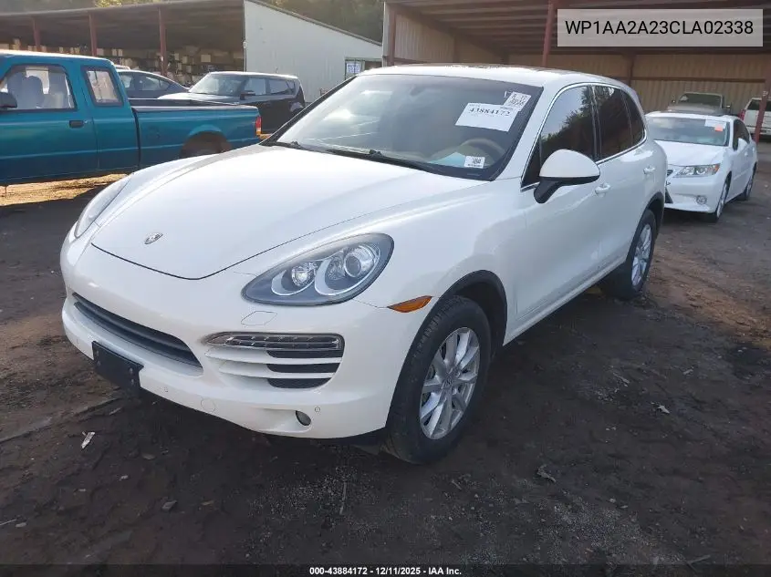 WP1AA2A23CLA02338 2012 Porsche Cayenne