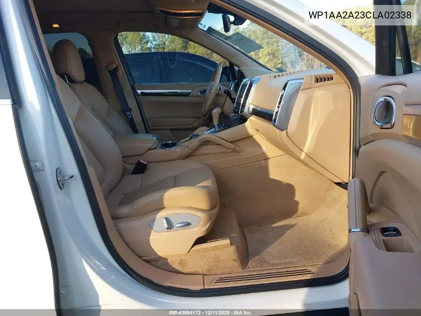 WP1AA2A23CLA02338 2012 Porsche Cayenne