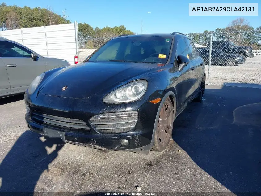 WP1AB2A29CLA42131 2012 Porsche Cayenne S