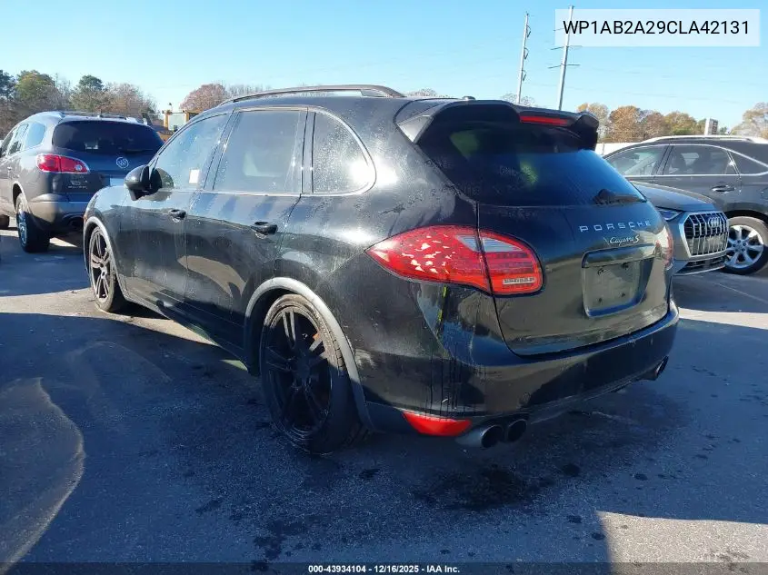 WP1AB2A29CLA42131 2012 Porsche Cayenne S