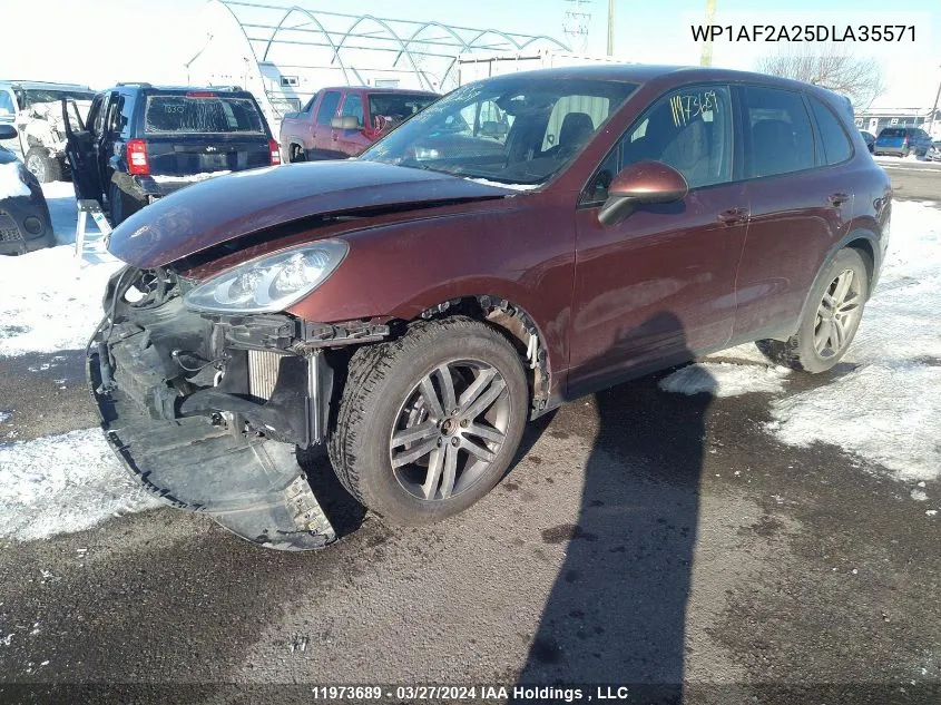 WP1AF2A25DLA35571 2013 Porsche Cayenne