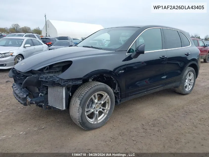 WP1AF2A26DLA43405 2013 Porsche Cayenne