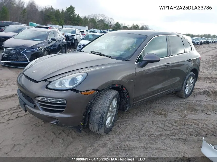 WP1AF2A25DLA33786 2013 Porsche Cayenne