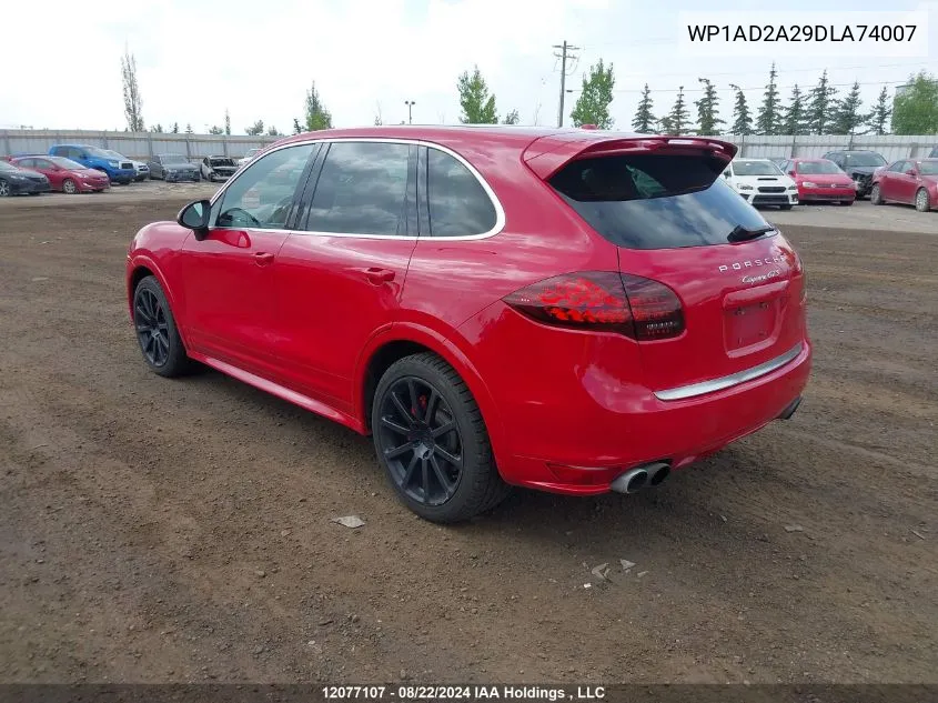 WP1AD2A29DLA74007 2013 Porsche Cayenne Gts