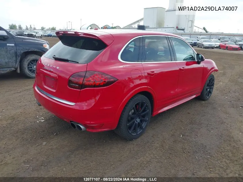 WP1AD2A29DLA74007 2013 Porsche Cayenne Gts