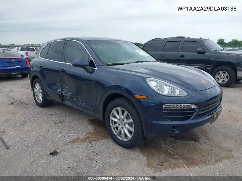 WP1AA2A29DLA03138 2013 Porsche Cayenne