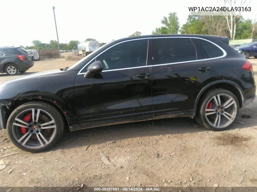 2013 Porsche Cayenne Turbo VIN: WP1AC2A24DLA93163 Lot: 39387091