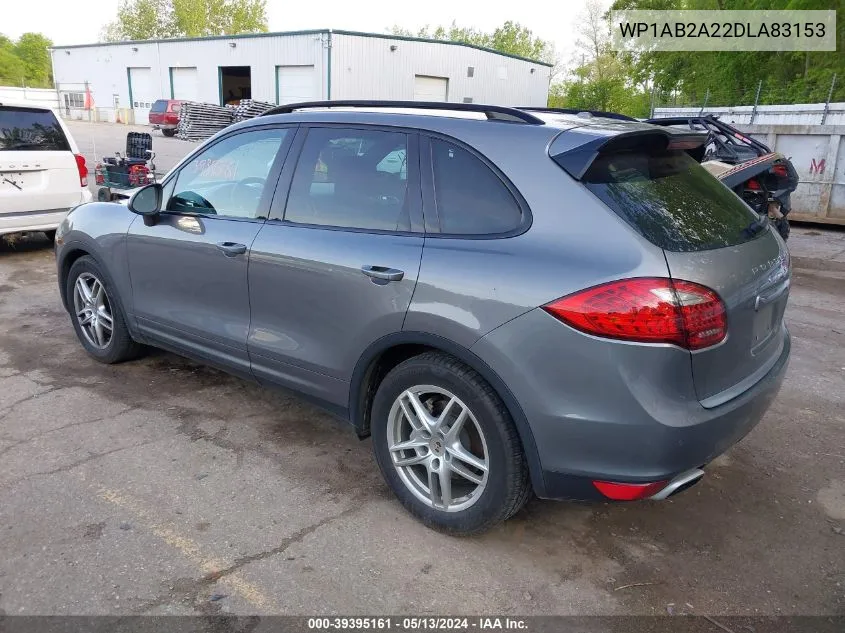 WP1AB2A22DLA83153 2013 Porsche Cayenne S