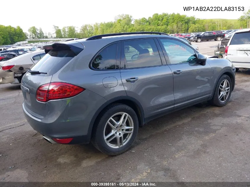 WP1AB2A22DLA83153 2013 Porsche Cayenne S