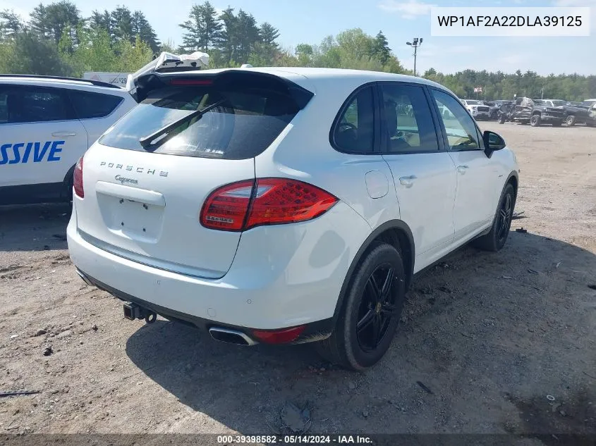 WP1AF2A22DLA39125 2013 Porsche Cayenne Diesel