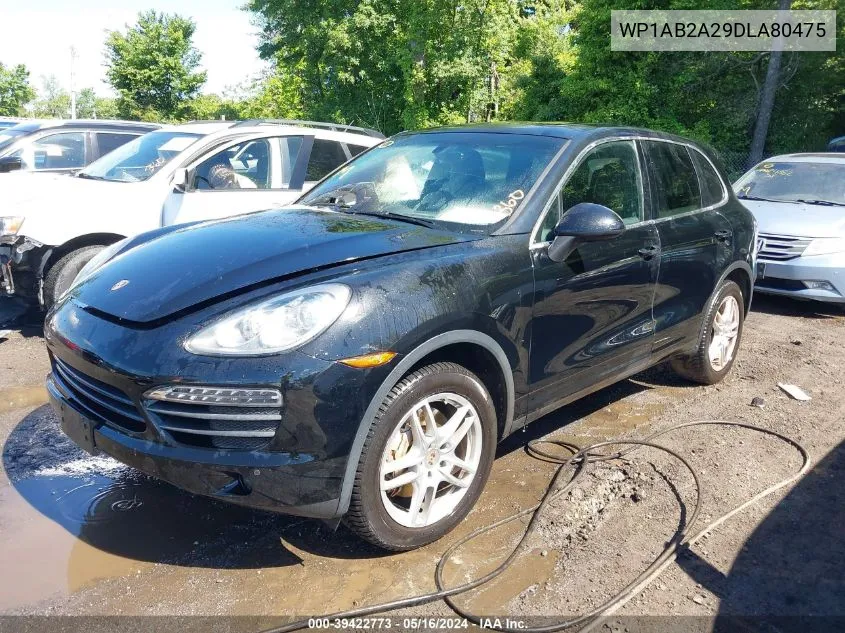 2013 Porsche Cayenne S VIN: WP1AB2A29DLA80475 Lot: 39422773