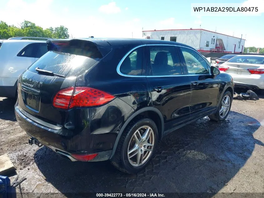 2013 Porsche Cayenne S VIN: WP1AB2A29DLA80475 Lot: 39422773