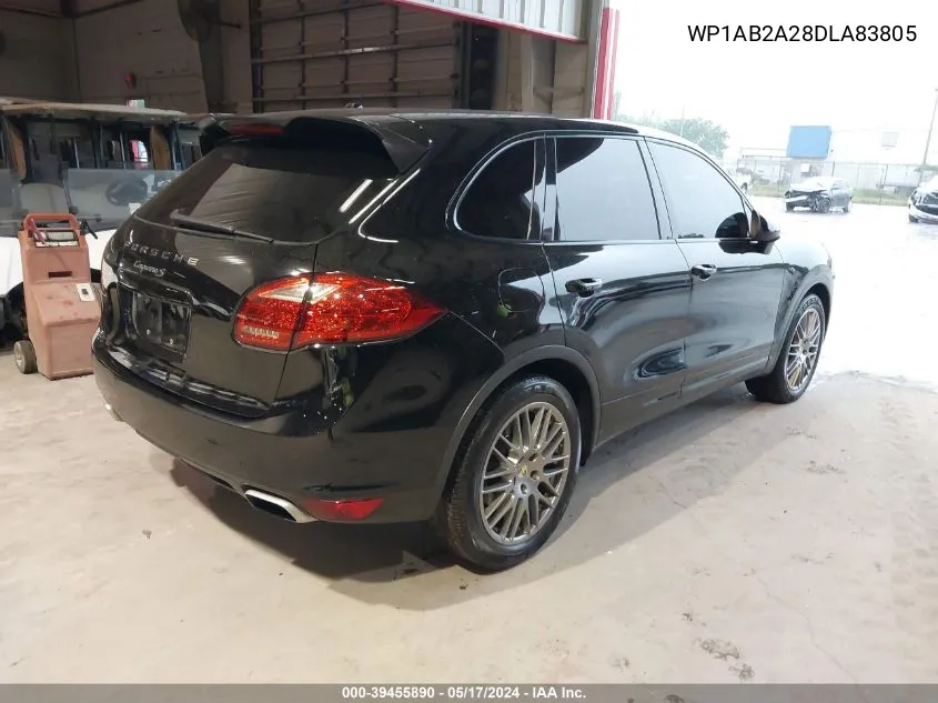 WP1AB2A28DLA83805 2013 Porsche Cayenne S