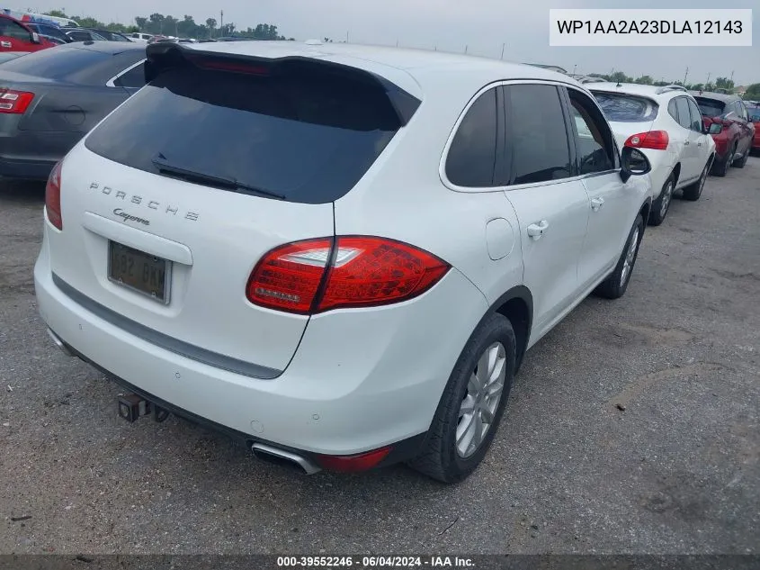 WP1AA2A23DLA12143 2013 Porsche Cayenne