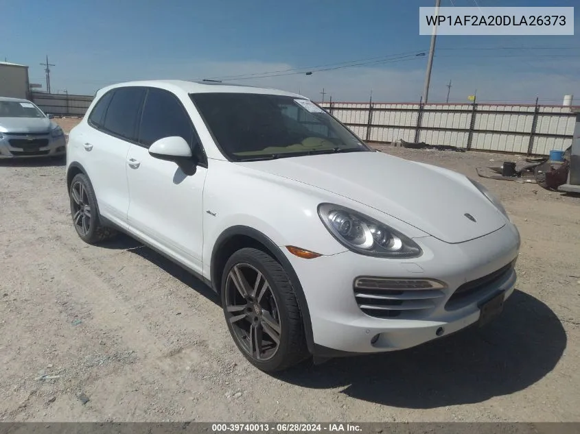 WP1AF2A20DLA26373 2013 Porsche Cayenne Diesel