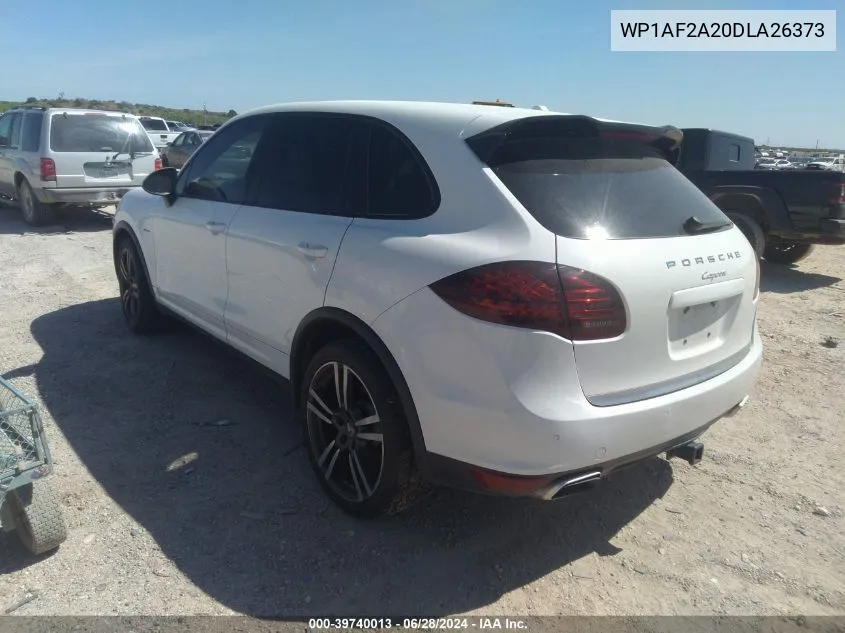 WP1AF2A20DLA26373 2013 Porsche Cayenne Diesel