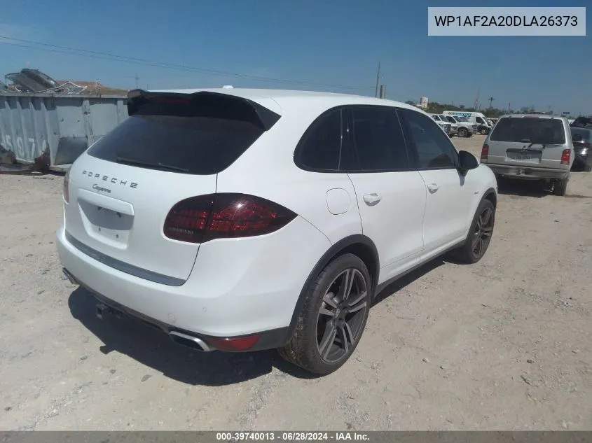 WP1AF2A20DLA26373 2013 Porsche Cayenne Diesel