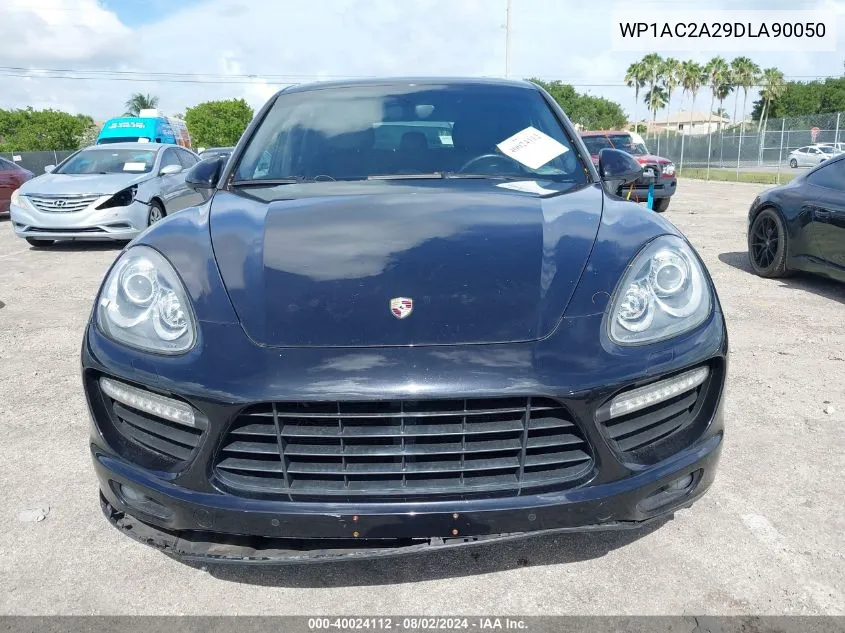 2013 Porsche Cayenne Turbo VIN: WP1AC2A29DLA90050 Lot: 40024112