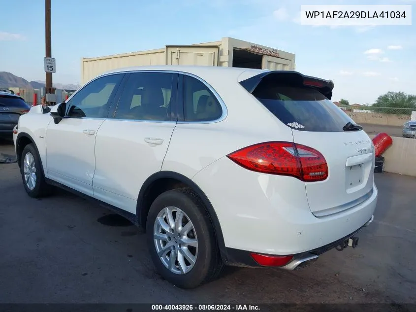 WP1AF2A29DLA41034 2013 Porsche Cayenne