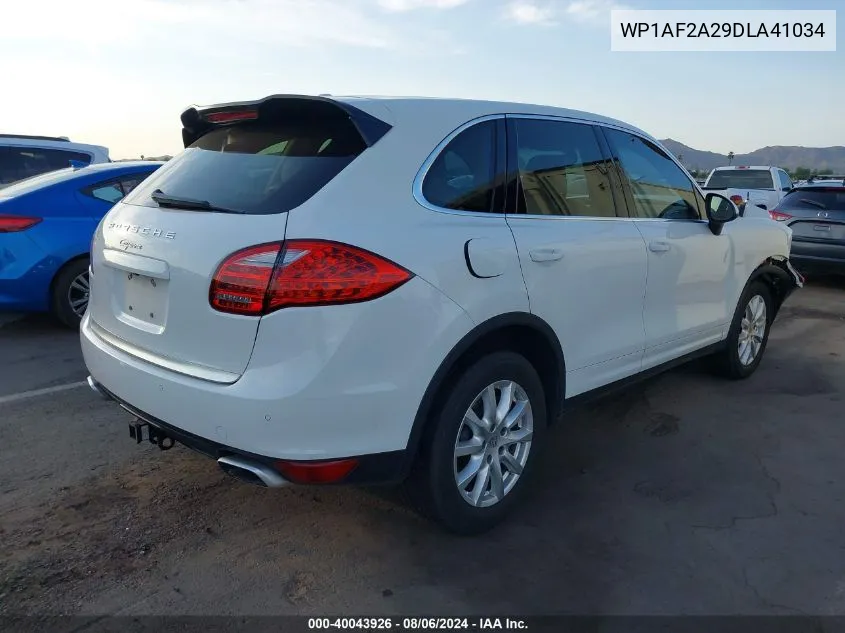 WP1AF2A29DLA41034 2013 Porsche Cayenne