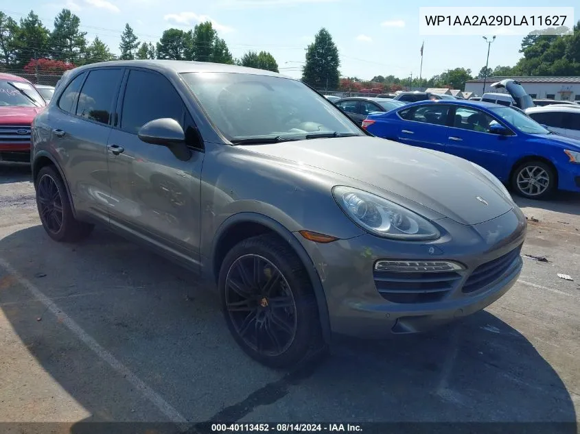 2013 Porsche Cayenne VIN: WP1AA2A29DLA11627 Lot: 40113452