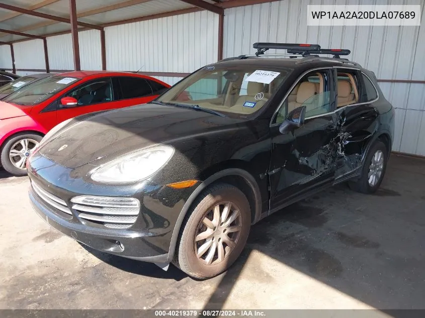 2013 Porsche Cayenne VIN: WP1AA2A20DLA07689 Lot: 40219379