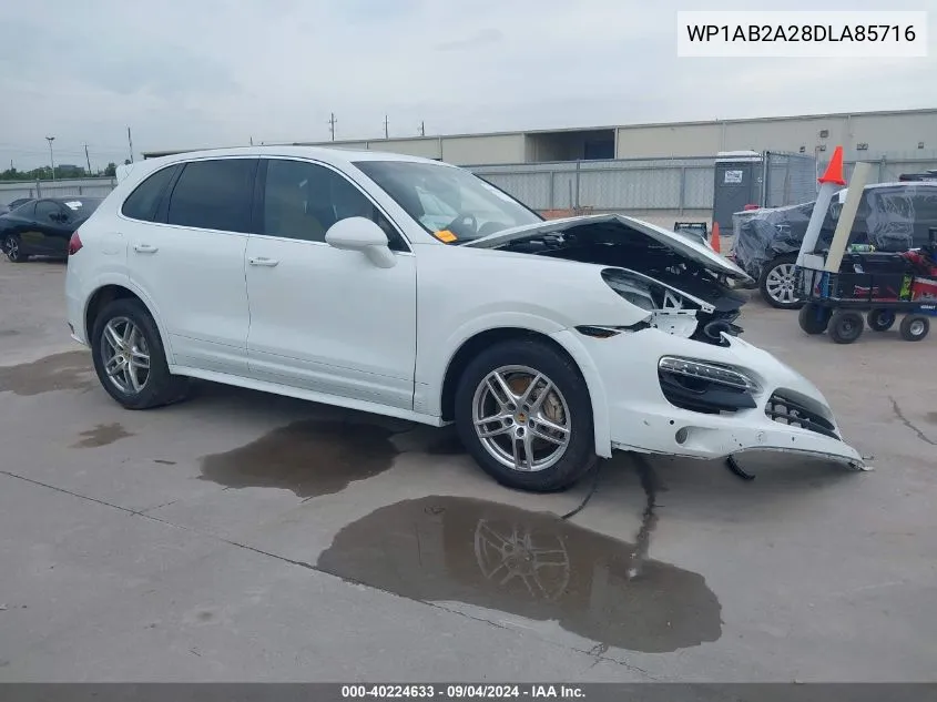 WP1AB2A28DLA85716 2013 Porsche Cayenne S