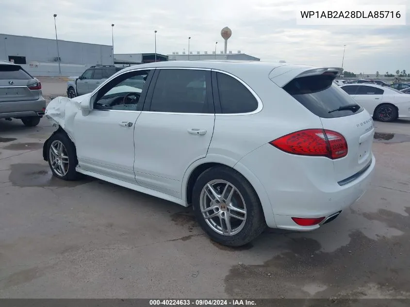 WP1AB2A28DLA85716 2013 Porsche Cayenne S