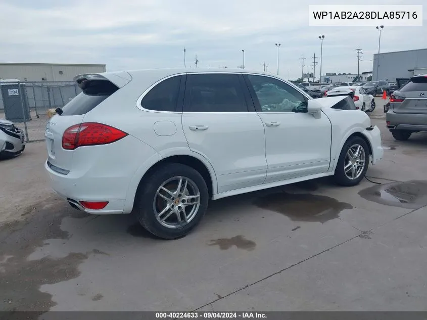 WP1AB2A28DLA85716 2013 Porsche Cayenne S