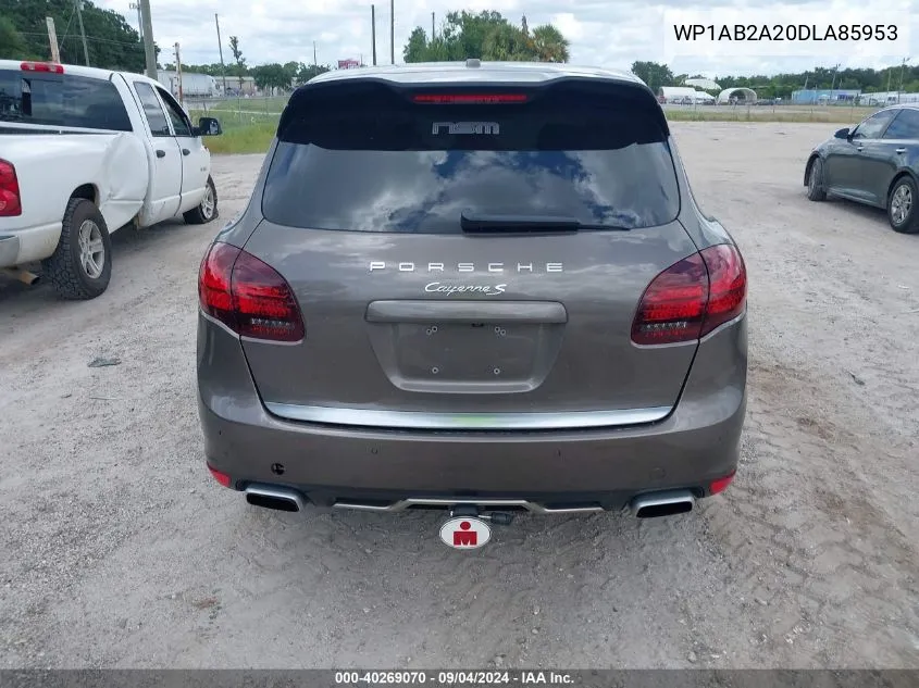 WP1AB2A20DLA85953 2013 Porsche Cayenne S