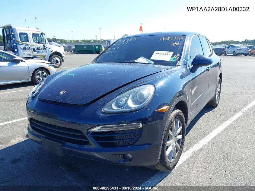 WP1AA2A28DLA00232 2013 Porsche Cayenne