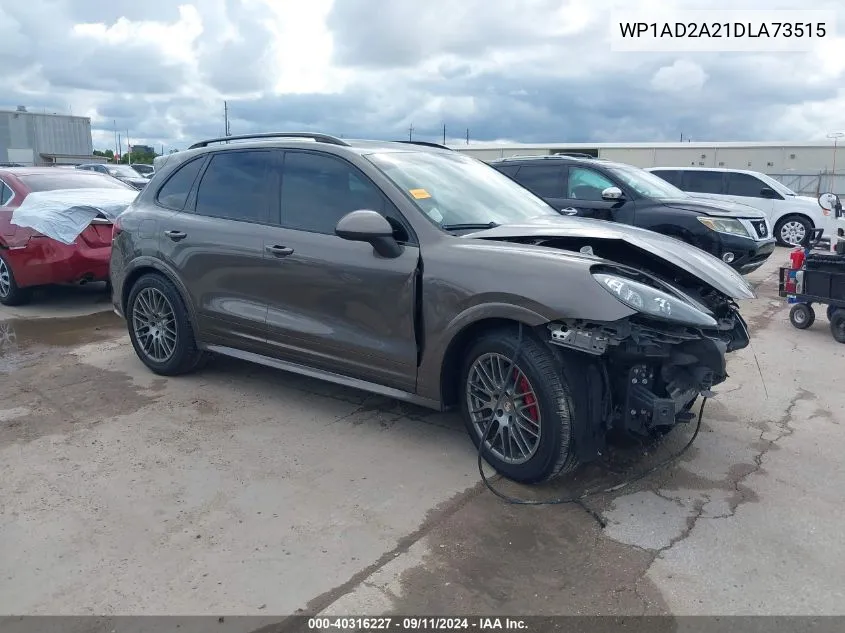 2013 Porsche Cayenne Gts VIN: WP1AD2A21DLA73515 Lot: 40316227