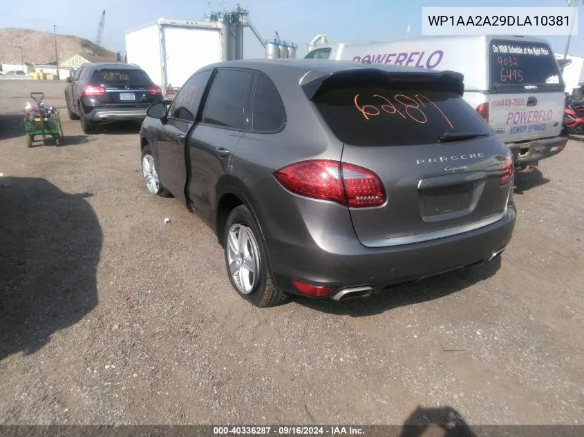 WP1AA2A29DLA10381 2013 Porsche Cayenne