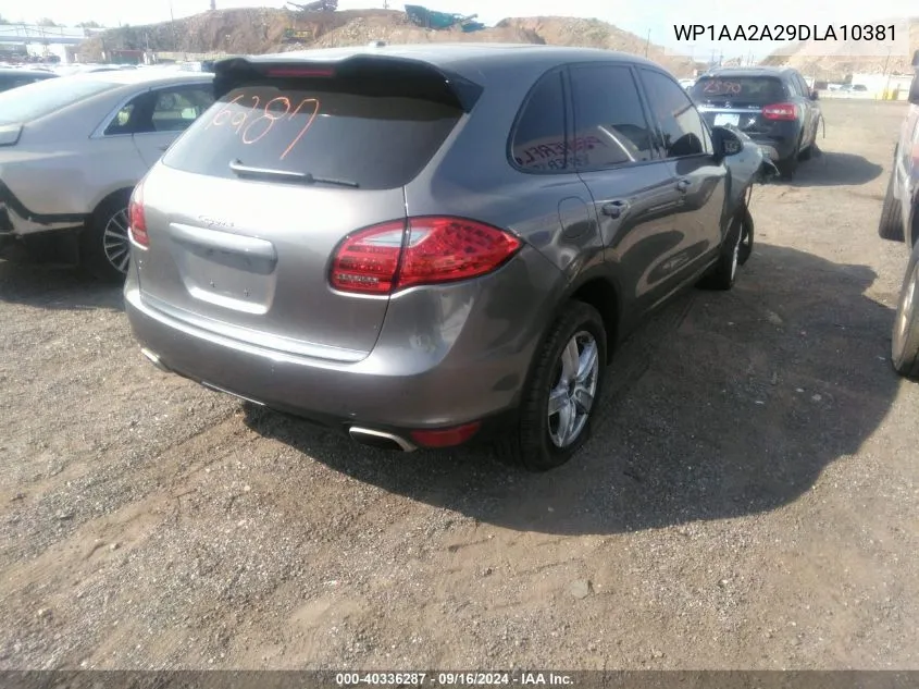 WP1AA2A29DLA10381 2013 Porsche Cayenne