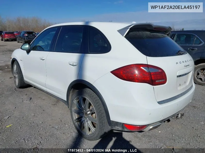 WP1AF2A20ELA45197 2014 Porsche Cayenne