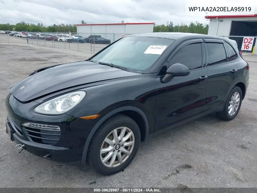 2014 Porsche Cayenne VIN: WP1AA2A20ELA95919 Lot: 39629967