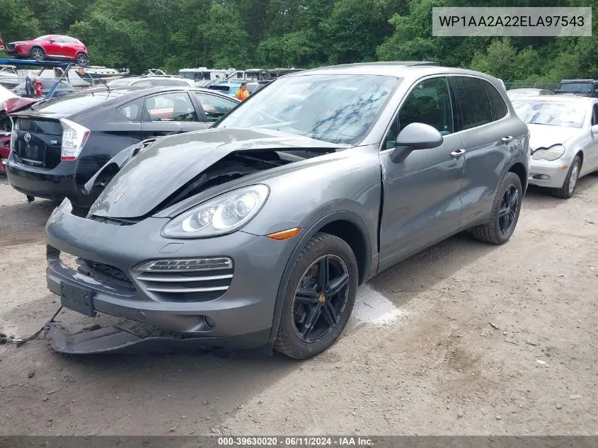 2014 Porsche Cayenne Platinum Edition VIN: WP1AA2A22ELA97543 Lot: 39630020