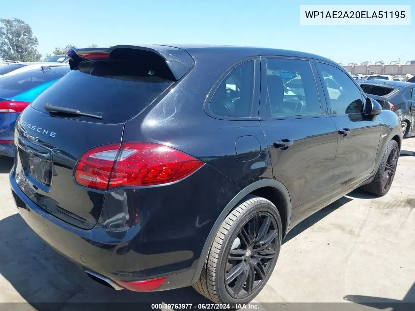 WP1AE2A20ELA51195 2014 Porsche Cayenne Hybrid S