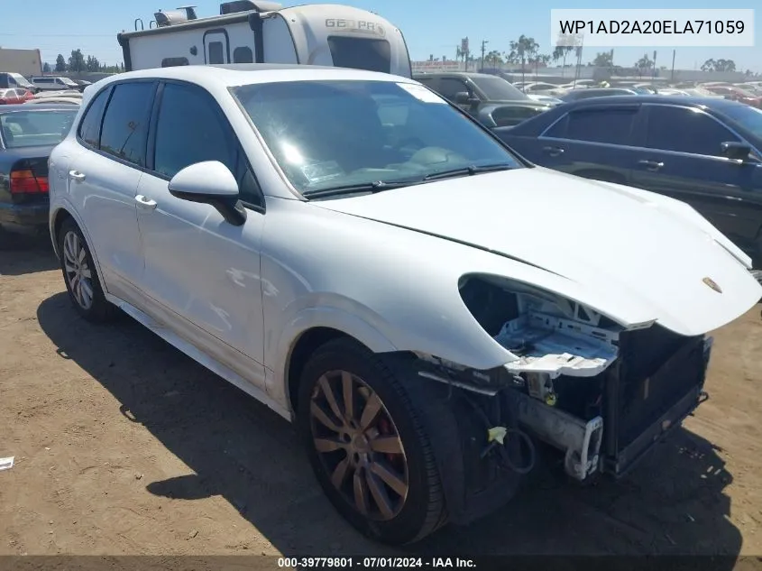 WP1AD2A20ELA71059 2014 Porsche Cayenne Gts