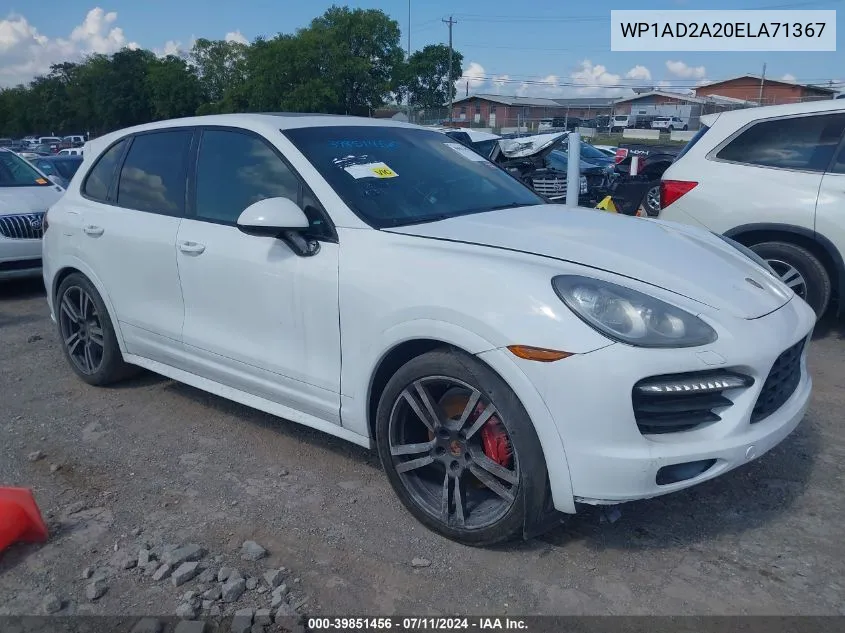 WP1AD2A20ELA71367 2014 Porsche Cayenne Gts